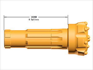 gd55a冲击器用钻头